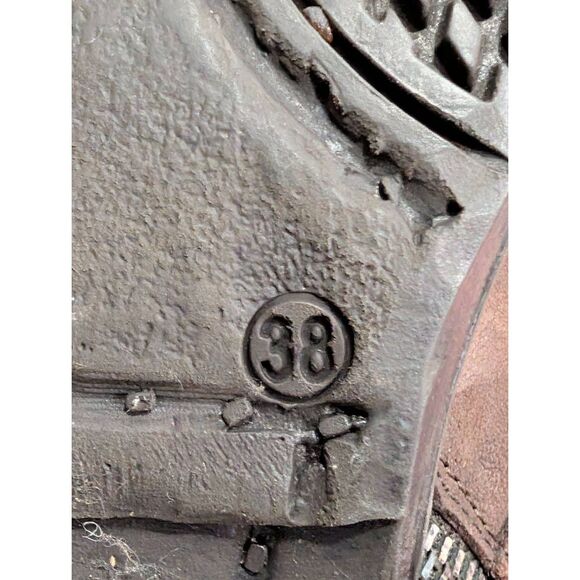 A.S. 98 Women's Industrial Moto Buckle Boots EU 38 US 7.5-8 Steampunk - Picture 9 of 11